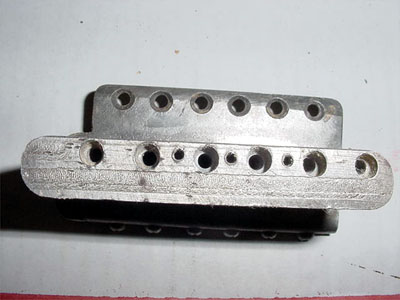 Trem block w/3 spring holes